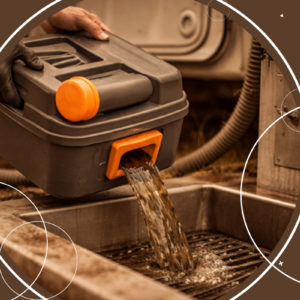 WC kasseti tühjendamine